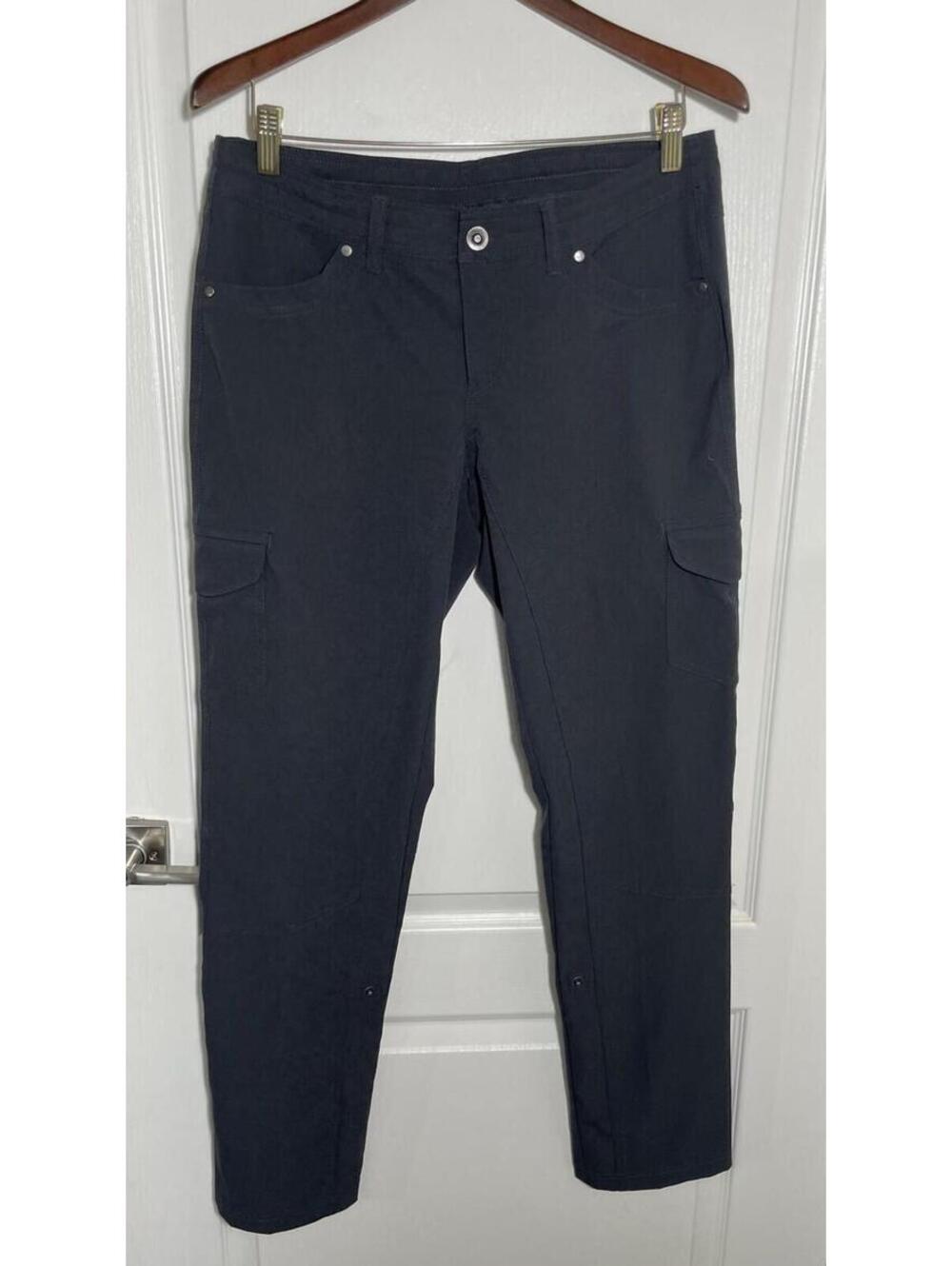 NWOT Kuhl Women's 8 Splash style pants roll up  quick dry gusset crotch gorpcore
